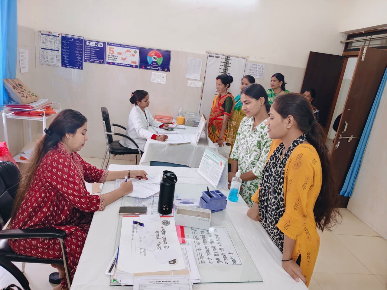 प्रधानमंत्री सुरक्षित मातृत्व अभियान शिविर में 820 गर्भवती महिलाओं की जांच, 349 हाई रिस्क मिली