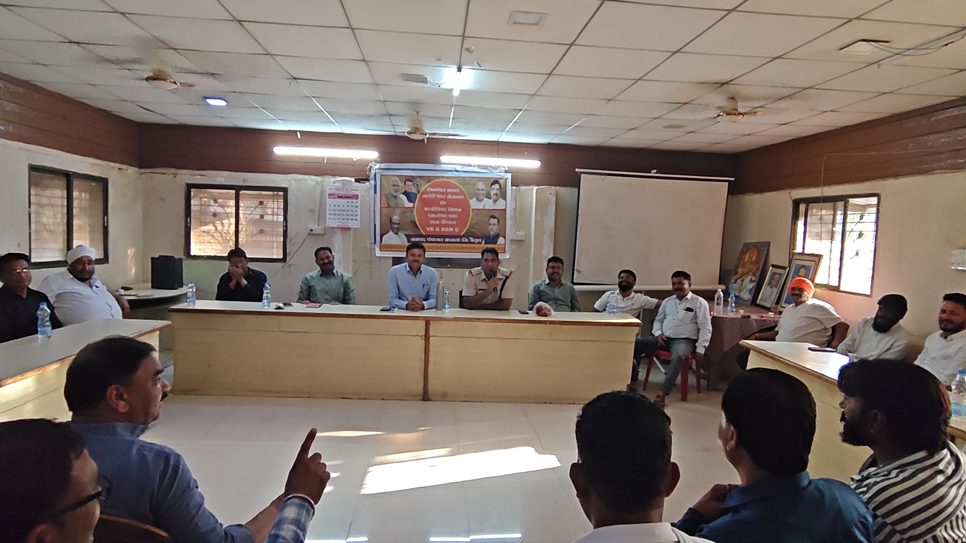 आमला जनपद सभा कक्ष में शांति समिति की बैठक संपन्न