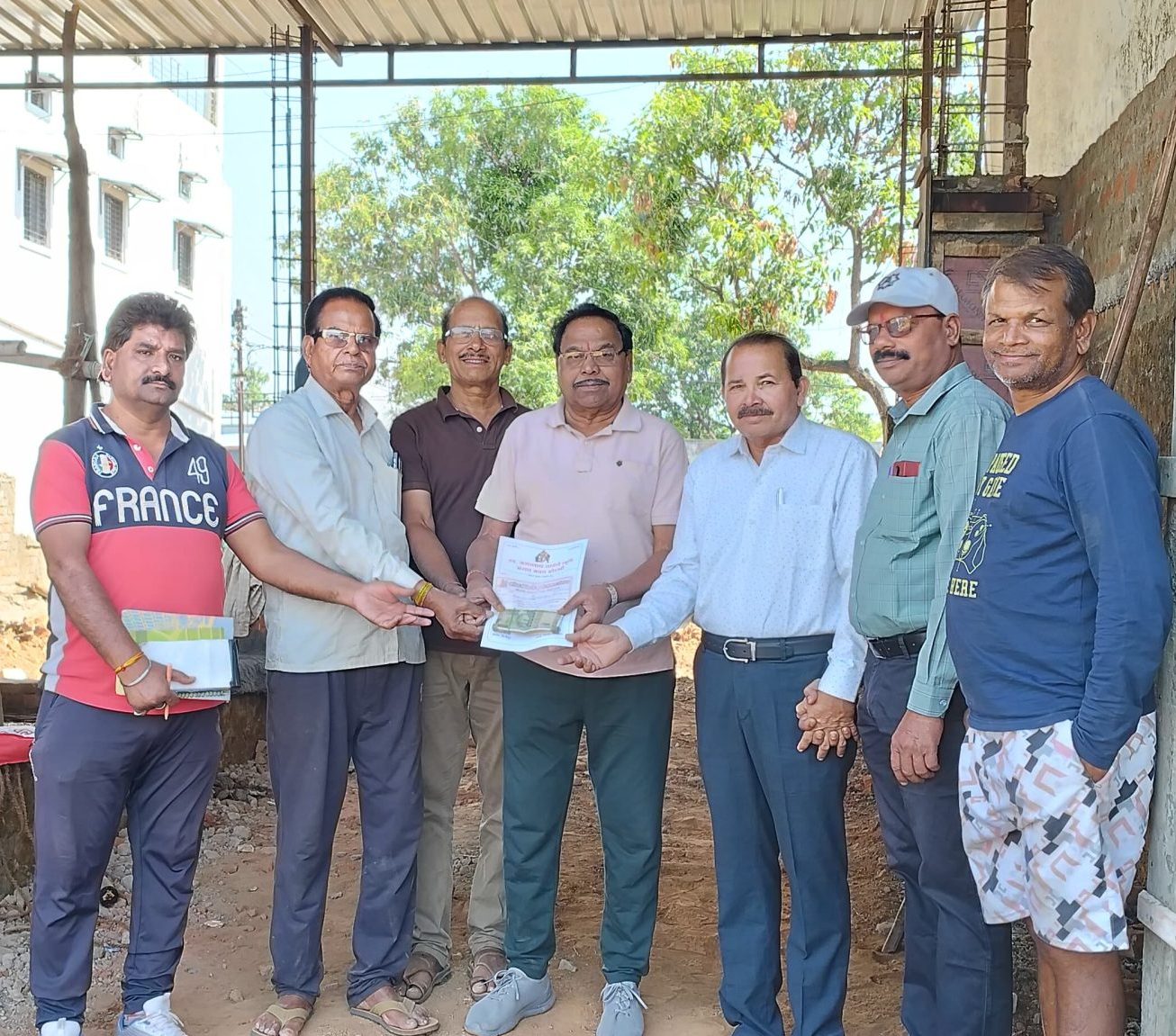 क्षत्रिय कुनबी समाज की अनूठी पहल: स्वर्गीय जगन्नाथ नावगें स्मृति मंगल भवन के जीर्णोद्धार का कार्य प्रारंभ