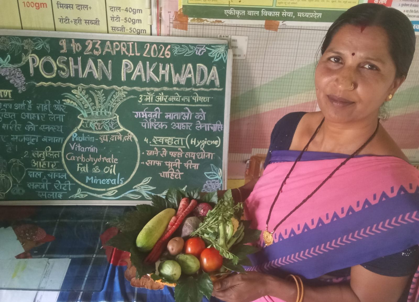 पोषण पखवाड़ा: महिलाओं को संतुलित भोजन लेने और मोटे अनाज के इस्तेमाल को लेकर किया जागरूक