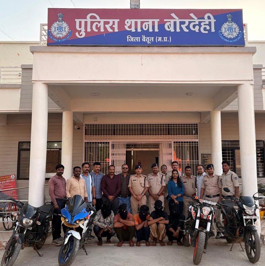 बोरदेही पुलिस की बड़ी सफलता : 9 लाख रुपये की सनसनीखेज लूट का खुलासा, 5 आरोपी गिरफ्तार