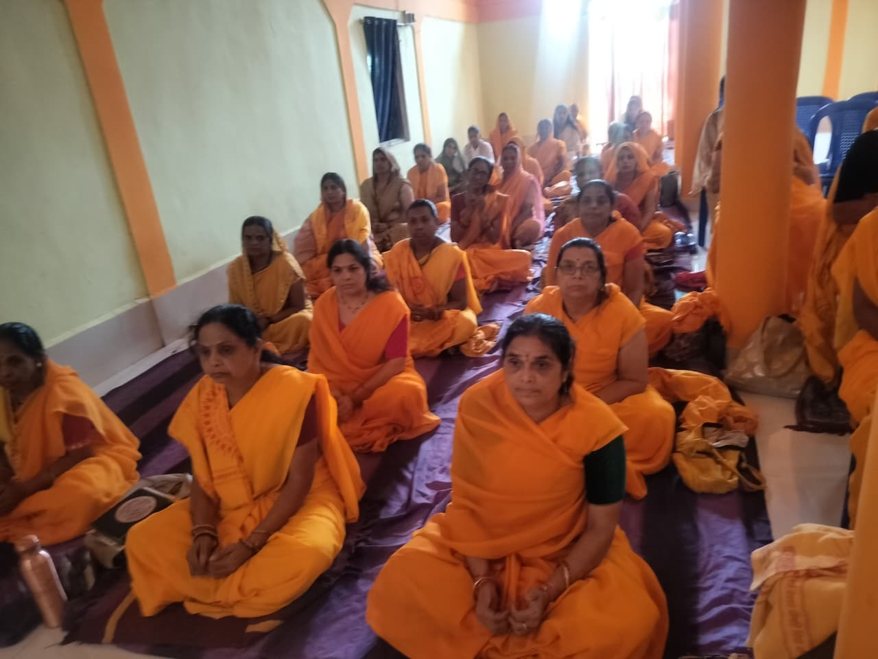 मौन साधना शिविर व जिला समन्वय समिति की विचार गोष्ठी हुई, शिविर में 135 साधक हुए शामिल