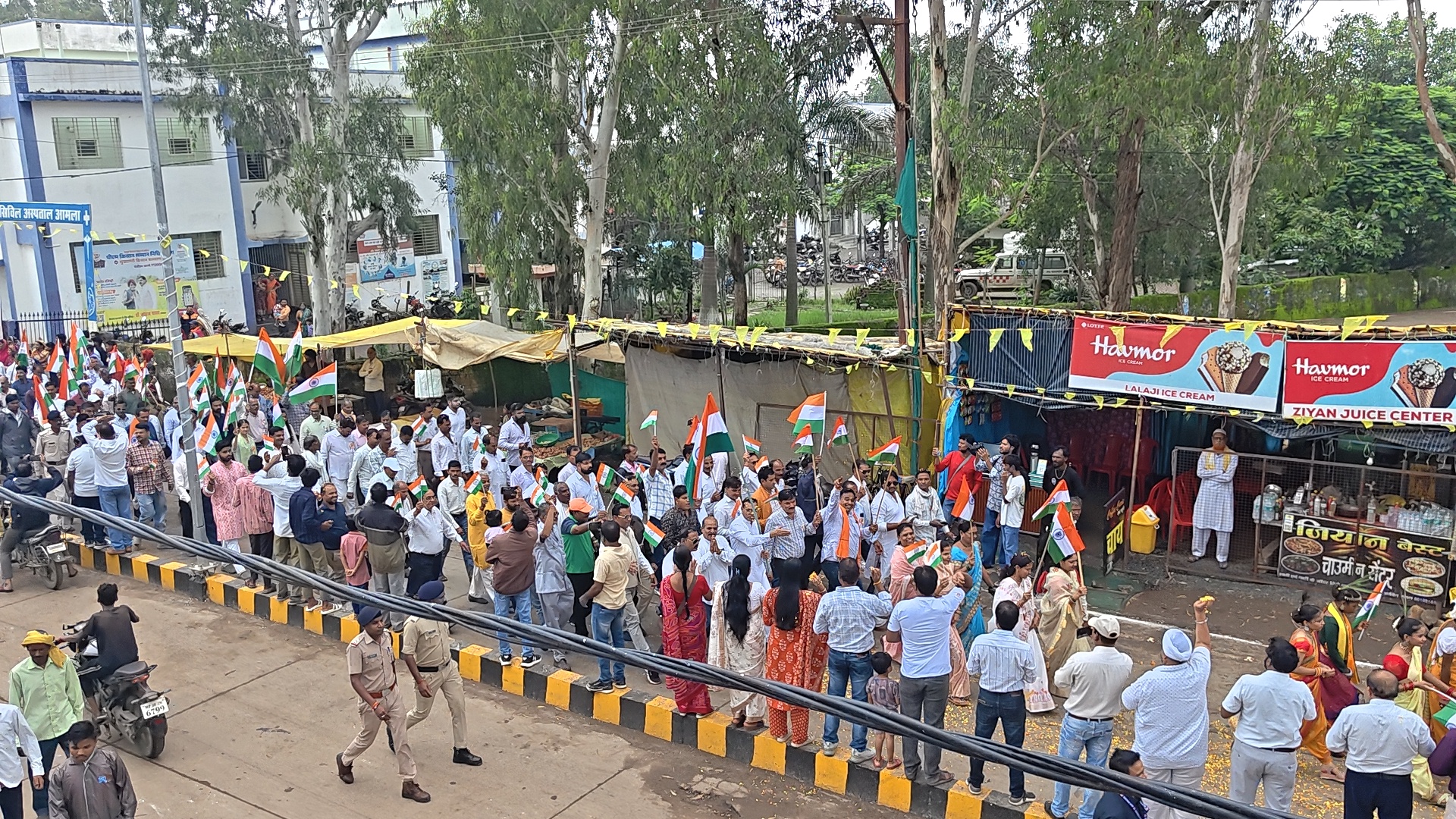 तिरंगा रैली: आमला सहित उपनगरी बोड़खी में उमड़ा देशभक्ति का सैलाब